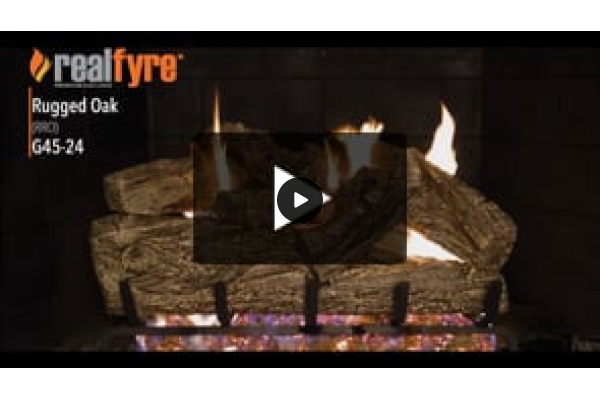 Real Fyre Rugged Oak Gas Logs