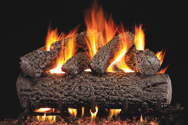 Real Fyre Post Oak ANSI Gas Log Set